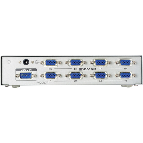 ATEN VS98A Video-Splitter S-VGA 8-fach Monitor-Verteiler, 350Mhz