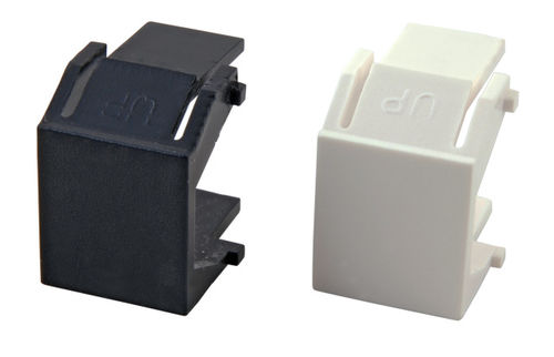 Blindeinsatz weiss RAL9010,für Keystoneausbrüche, VPE 100 Blindeinsatz weiss RAL9010,für Keystoneausbrüche, VPE 100