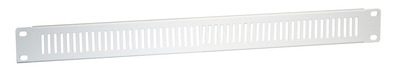 Blindplatte 19/2HE RAL7035, perforiert Blindplatte 19/2HE RAL7035, perforiert