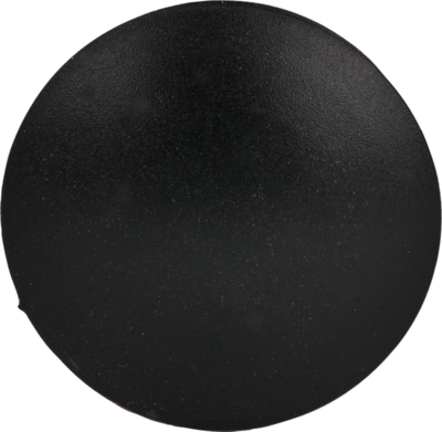 Blindstopfen 22,5 mm/1,6 mm,PVC schwarz --
