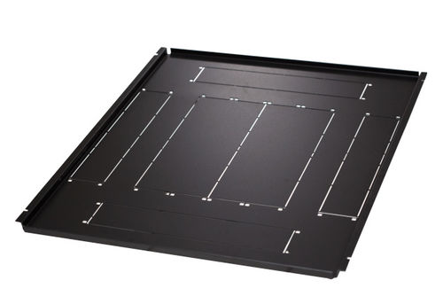 Bodenset einteilig für ISR 600 x 800 mm, RAL9005 Bodenset einteilig für ISR 600 x 800 mm, RAL9005
