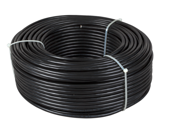 Cat.7 Außenkabel UC900 SS23 4P PE,  -- schwarz, 100m