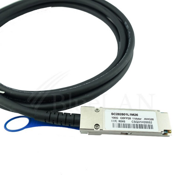 Cisco QSFP-100G-CU5M kompatibles -- BlueLAN,DAC QSFP28 SC282801L5M26