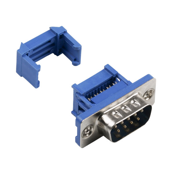 D-Sub Stecker 09pol. Schneid- Klemme, EDSF 09 LPIII/Z UNC
