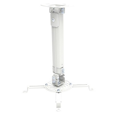 Deckenhalterung für Beamer, ausziehbar, 38-58cm, Silber Deckenhalterung für Beamer, ausziehbar, 38-58cm, Silber