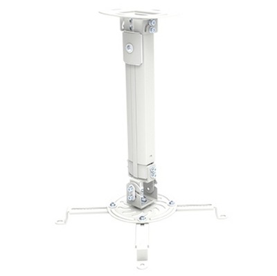 Deckenhalterung für Beamer, ausziehbar -- 38-58cm, Silber Deckenhalterung für Beamer, ausziehbar -- 38-58cm, Silber