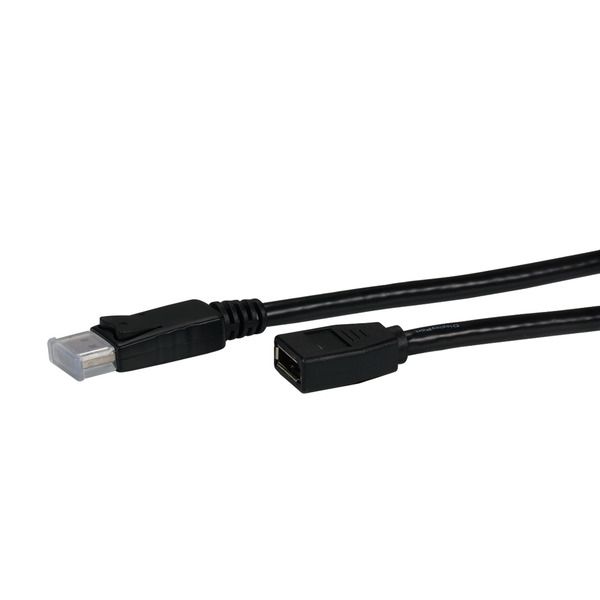 DisplayPort 1.4 VerlÃ¤ngerungskabel, DP -- Stecker -,DP Buchse, 8K@60Hz, schwarz, 2