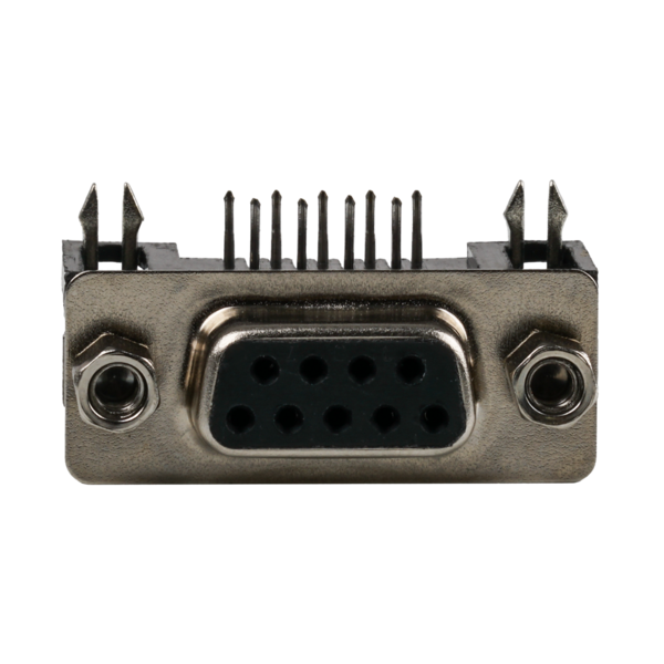 DSub Buchse 9.4 mm, 90° abgewinkelt, EURO, EDF 09 A/KG-T1