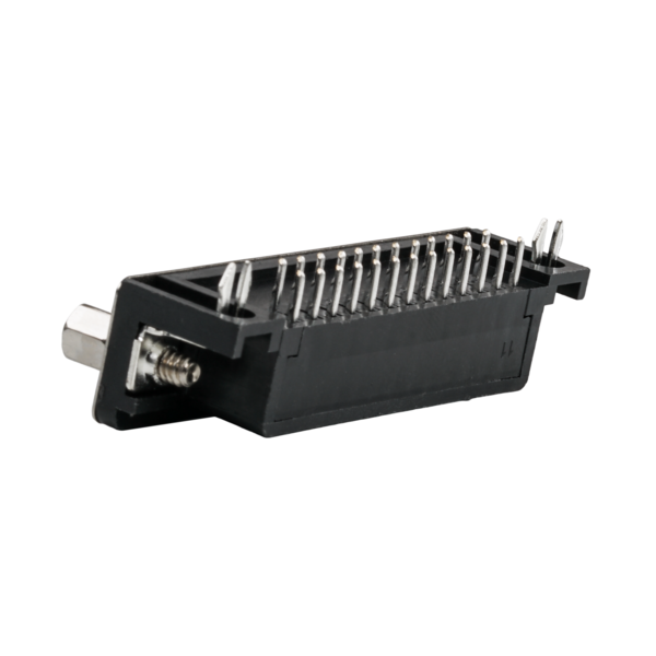 DSub Buchse 9.4 mm, 90° abgewinkelt, EURO, EDF 25 A/KG-T1
