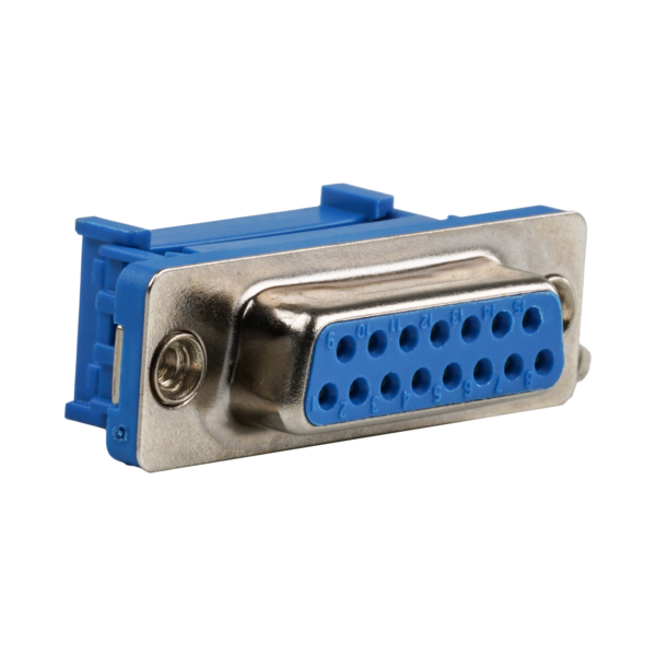 DSub Buchse, Schneid-Klemme, flache, Bauform, EDFF 15 LPIII/Z Serielle und Paralelle Kabel und Adapter