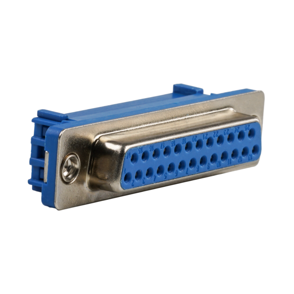DSub Buchse, Schneid-Klemme, flache, Bauform, EDFF 25 LPIII/Z Serielle und Paralelle Kabel und Adapter