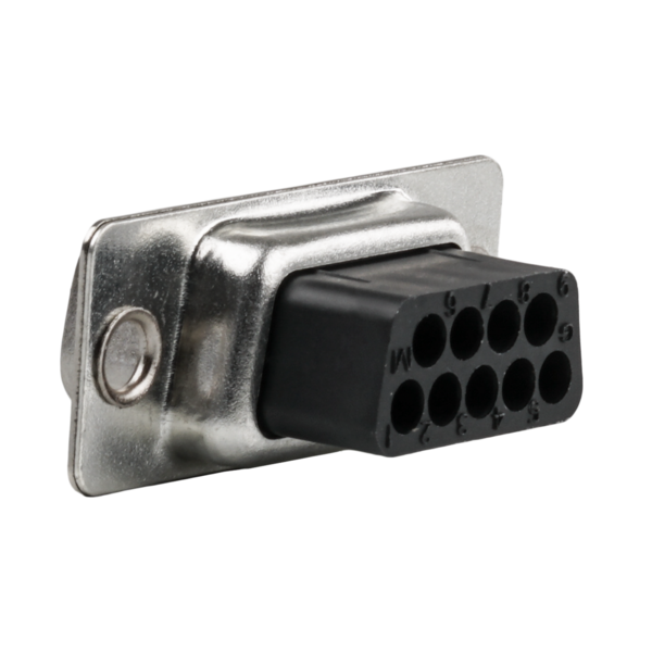 DSub Crimpgehäuse für Steckerleisten, E-DSCR/09 Serielle und Paralelle Kabel und Adapter