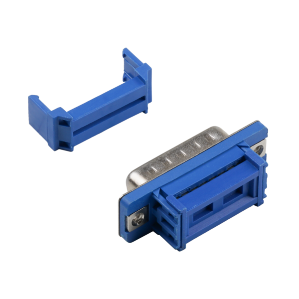 DSub Stecker, Schneid-Klemme, flache, Bauform, EDSF 15 LPIII/Z