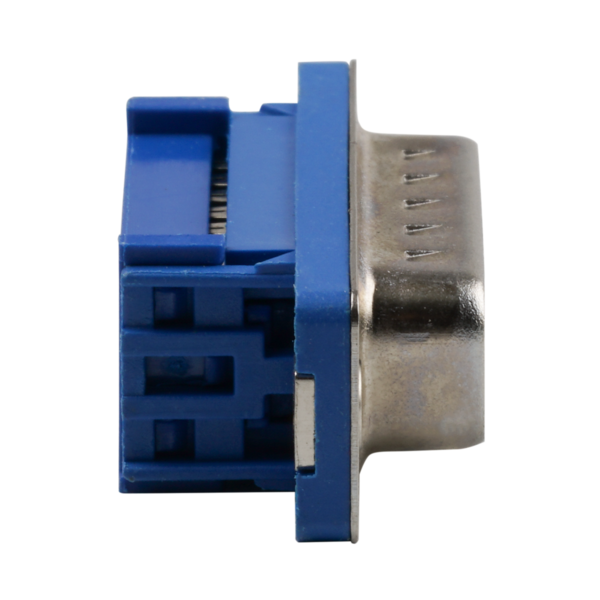 DSub Stecker, Schneid-Klemme, flache, Bauform, EDSF 15 LPIII/Z