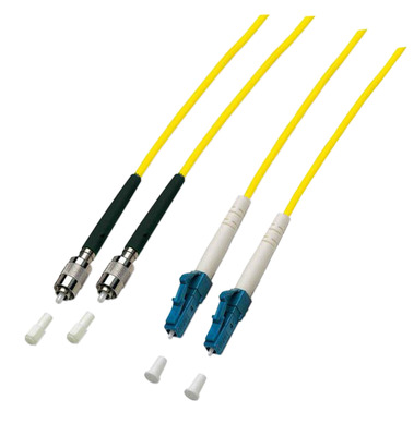 Duplex Jumper LC-FC 9/125æ, OS2, LSZH -- gelb, 2.0mm, 1m Duplex Jumper LC-FC 9/125æ, OS2, LSZH -- gelb, 2.0mm, 1m