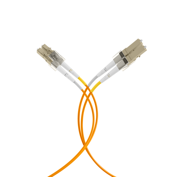 Duplex Patchkabel LC-LC OM1 -- 40m LSZH 2mm orange