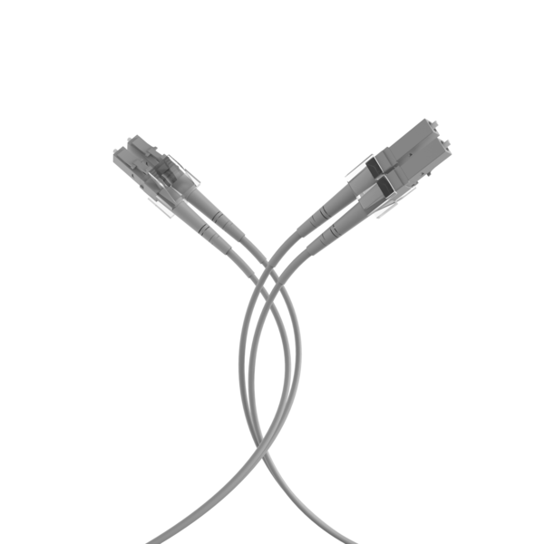 Duplex Patchkabel LC-LC OS2 G652D -- 20m LSZH 2mm gelb