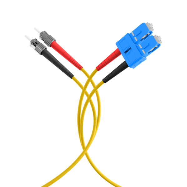 Duplex Patchkabel SC-ST OS2 G652D -- 35m LSZH 3mm gelb