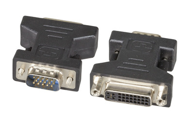 DVI 24+5 / VGA Adapter, DVI-A 24+5 Bu. auf HD15 St.
