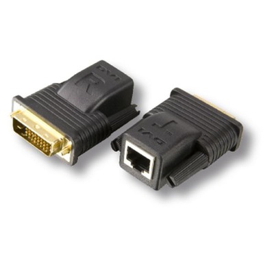 DVI-D Mini Extender-Set 1xRJ45 Cat.5/6/7 -- bis zu 15m