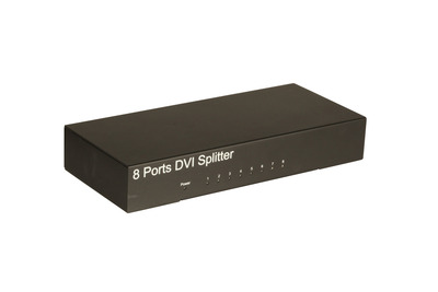 DVI Monitor-Splitter 8-Port, unterstützt -- HDCP