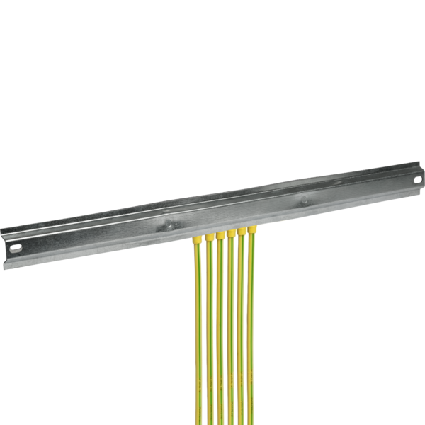 Erdungssatz für Schränke -- inkl. Hutprofil 35 x 6,5 mm zur 19