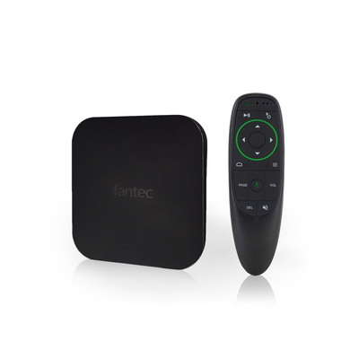 FANTEC 4KS7700Air (4GB+64GB) 4K HDMI 2.1 Android Smart TV Media Player, schwarz