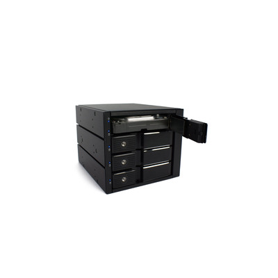 FANTEC BP-SA3141, SAS + SATA Backplane für 4x 3,5 HDD, schwarz FANTEC BP-SA3141, SAS + SATA Backplane für 4x 3,5 HDD, schwarz