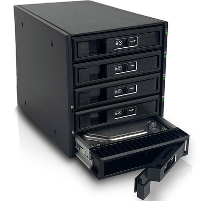 FANTEC BP-T3151-12G/6G SAS (12G) + SATA (6G) Backplane für 5x 3,5/2,5 SSD/HDD (Produktbild 1)