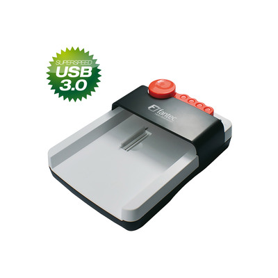FANTEC HDD-Sneaker, HDD Docking Station mit USB 3.0, 2,5 und 3,5, weiß FANTEC HDD-Sneaker, HDD Docking Station mit USB 3.0, 2,5 und 3,5, weiß