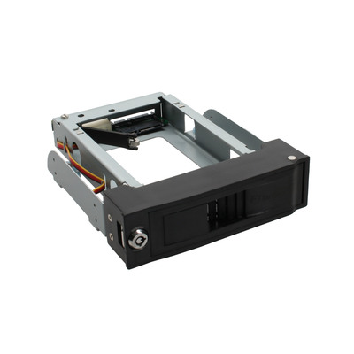 FANTEC MR-35SATA-A, 3,5 SATA HDD/SSD Wechselrahmen, schwarz, Anti-Vibration