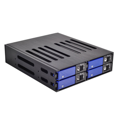 FANTEC MR-SA1041, SAS + SATA I,II & III Backplane für 4x 2,5 HDD, schwarz (Produktbild 1)