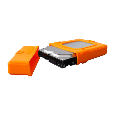 FANTEC Schutzhülle für 3,5 Festplatten, orange FANTEC Schutzhülle für 3,5 Festplatten, orange