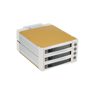 FANTEC SNT-BA2131-2, SAS + SATA I,II & III Backplane für 3x 3,5 HDD (Produktbild 1)