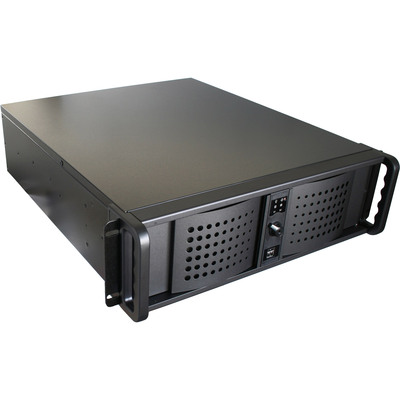 FANTEC TCG-3830KX07-1, 3HE 19-Servergehäuse ohne Netzteil, 528mm tief
