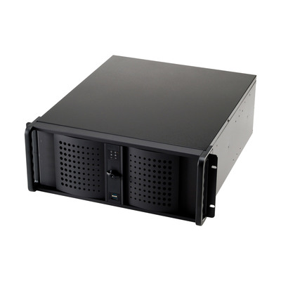 FANTEC TCG-4800X07-1, 4HE 19-Servergehäuse ohne Netzteil, 528mm tief