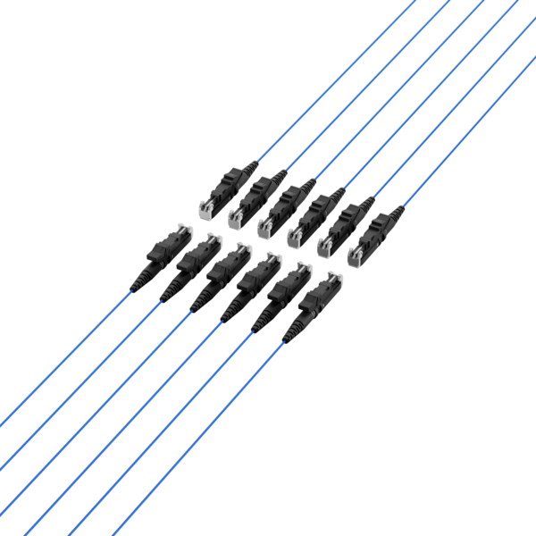 Faserpigtail E2000® OM1 , Blau 2m - 1 Stück
