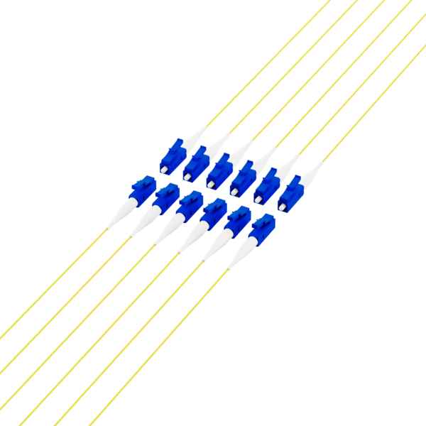 Faserpigtail LC OS2 G652D -- Gelb 2m - 1 Stück