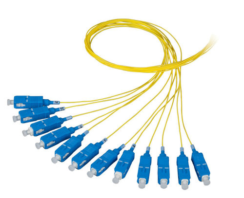 Faserpigtail SC-APC8° 9/125µ OS2 yellow, 2m Faserpigtail SC-APC8° 9/125µ OS2 yellow, 2m