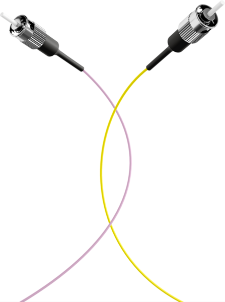 Faserpigtail ST OM2  -- farbiges Set 2m - 12 Stück