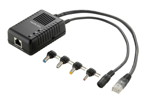 Fast Ethernet PoE Splitter 15,4W --