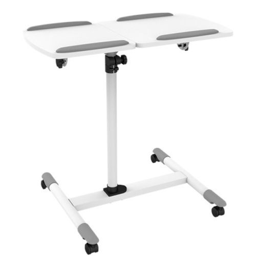 Flexible Universal Trolleys für Notebook / Beamer, 70-110cm, weiß Flexible Universal Trolleys für Notebook / Beamer, 70-110cm, weiß