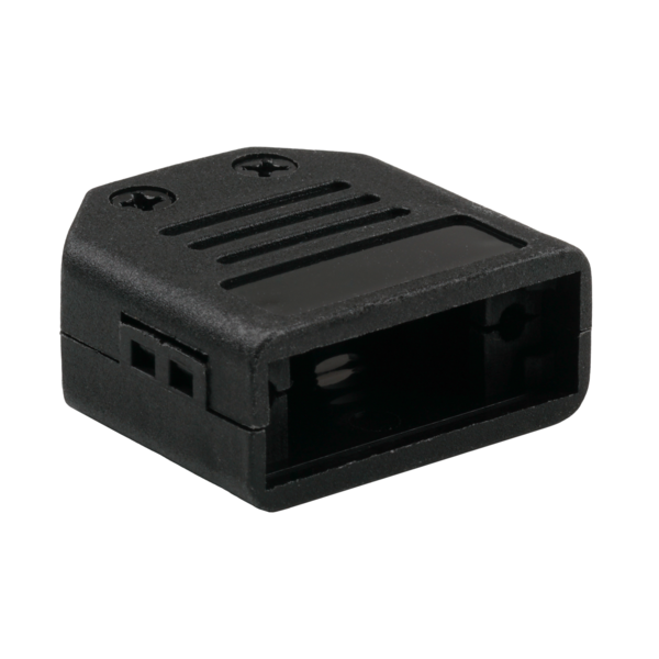 Flip-Top Haube schwarz 9polig Serielle und Paralelle Kabel und Adapter