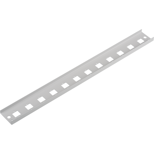 Frontblende 12xE2000®Duplex, E2000®, Compact (RDM) gerade Vers. gr