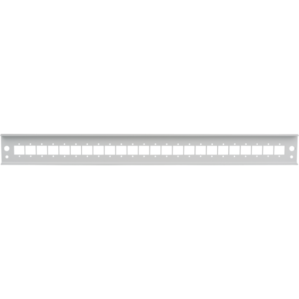 Frontblende 24xE2000®Duplex, E2000®, Compact (RDM) gerade Vers. gr