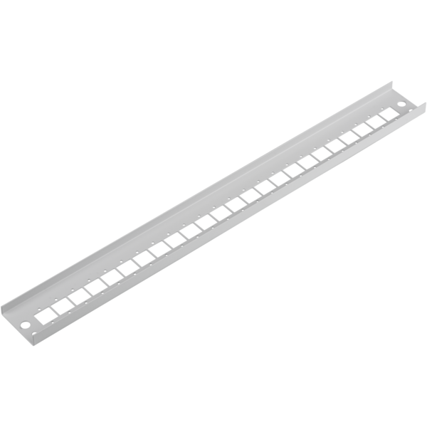 Frontblende 24xE2000®Duplex, E2000®, Compact (RDM) gerade Vers. gr