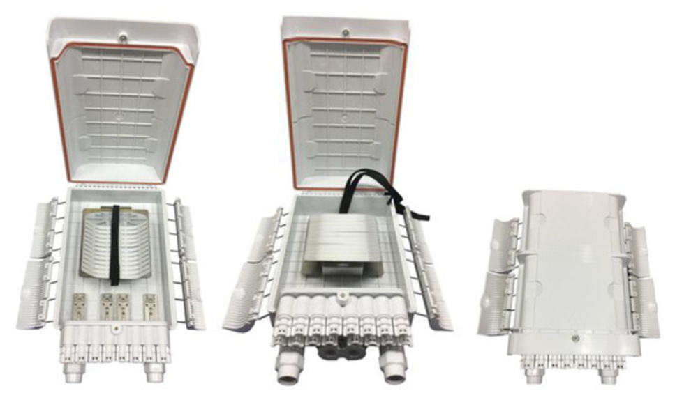 FTTH FTTH IP65 Anschlussbox für 144 Fasern, und Faserüberlängenaufnahme - 1 VPE = 6 Stück FTTH