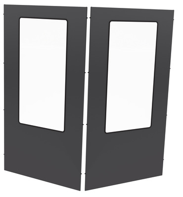 Gangende für Kalt-/Warmgang für PRO 42HE -- +100 mm, 1200 mm, RAL9005 Gangende für Kalt-/Warmgang für PRO 42HE -- +100 mm, 1200 mm, RAL9005