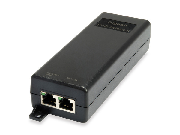Gigabit Ethernet PoE+ Injektor 30W --