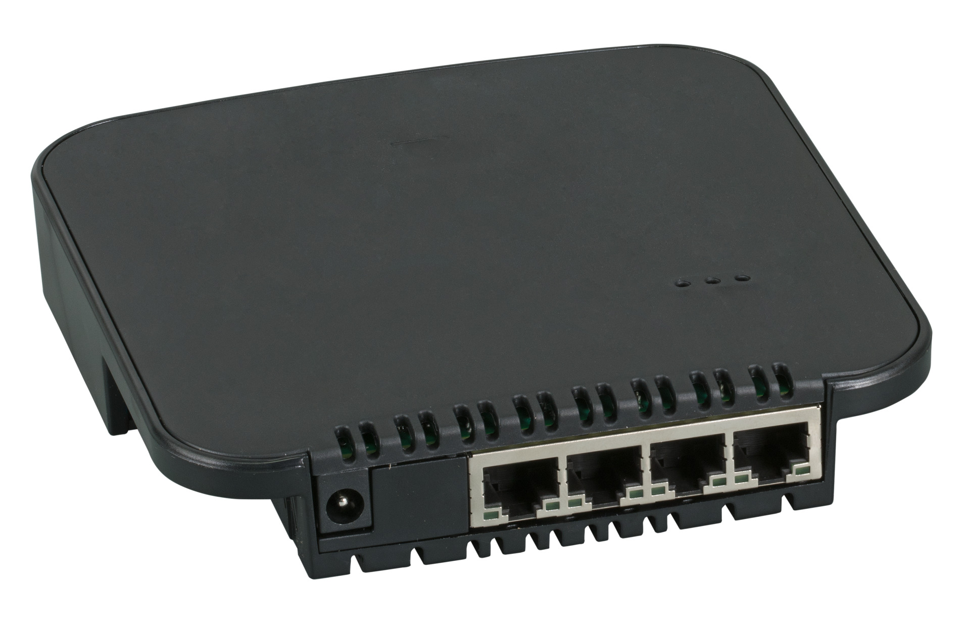Gigabit Ethernet Switch, 4xLAN, opt. 2,4 GHz TV, inkl 6VDC Steckernetzteil, bidirekt. auf SC/APC